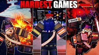 I Played The Hardest Games On Roblox!