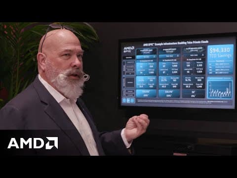 Amd Demo - Clinton France (amd At Mwc 2025)