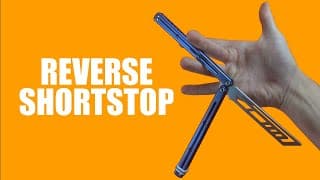 Balisong Tutorial - (reverse Shortstop) - Advanced #16.9