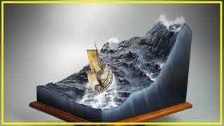 Diorama Building - Man Vs Wild : Shackleton's Expedition.