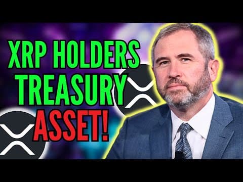 Breaking: Xrp Officially Held As A Treasury Asset! 👀