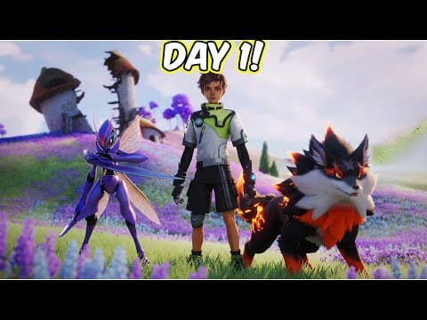 Day 1 In This Brand New Creature Collecting Game And Its Awesome!