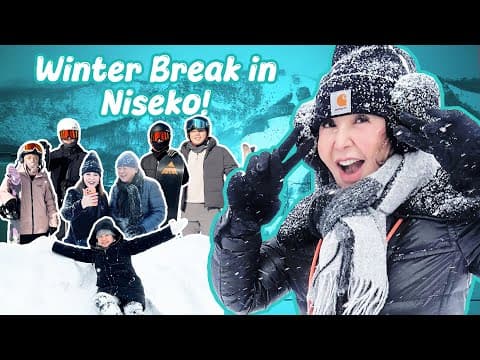 Laude Family Winter Break In Niseko, Japan! | Small Laude
