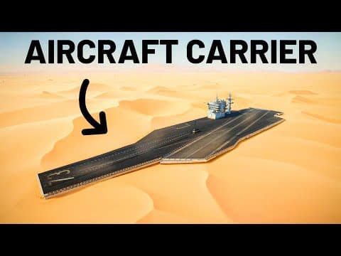 Why China Is Building Ships In The Desert