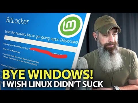 Windows Locked My Laptop - I Quit!