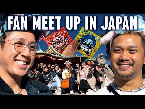 We Did A Fan Meetup In Japan 🇯🇵 | Thank You Everyone!