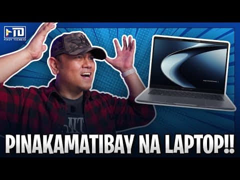 Pinakamatibay Na Laptop Ng 2025!? Ito Ang Asus Expertbook Pm3406!