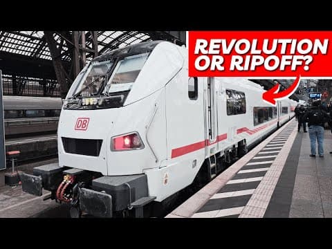I Rode Germany's Problematic New High Speed Train.