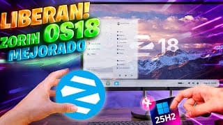 Liberan! Distro Zorin Os 18 Con Rediseño Y Funciones / Olvidate De Windows 11