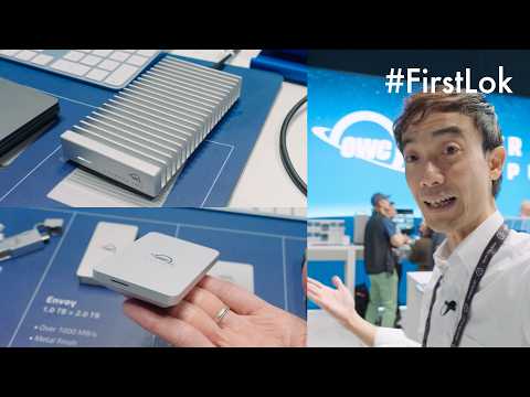 Owc Super Cool (get It?) Fanless Ssd Raid Over 6000mb/s: Ibc 2025