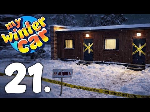 Salgo De La Cárcel Y No Tengo Casa #21 - My Winter Car Gameplay Español