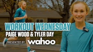 Paige Wood & Tyler Day Crush Mile Repeats Ahead Of The Marathon Project | Workout Wednesday