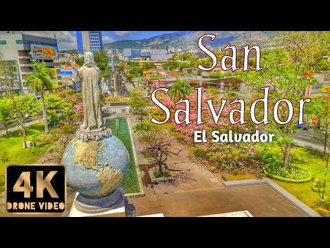 San Salvador, El Salvador 4k Hdr Drone