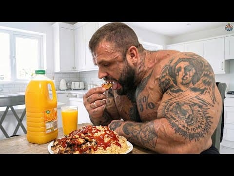 170 Kg Biggest Monster Who’s Eating 20 000 Calories A Day - Golem Diet - Full Day Of Eating