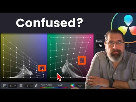 The Hidden Logic Of Hue-saturation Vs. Chroma-luma.  When To Use Each? Davinci Resolve 20.