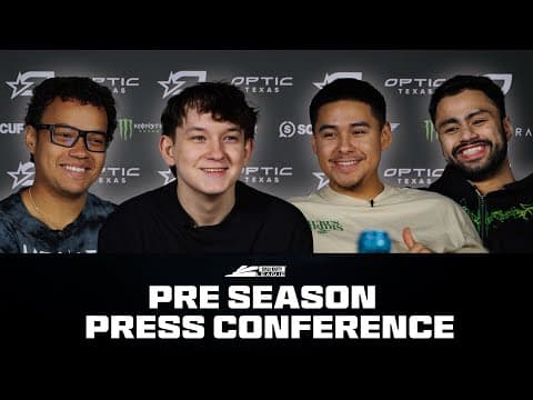 Optic Texas Pre Season Press Conference