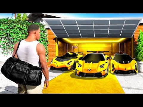 Collecting Every Gold Lamborghini In Gta 5!