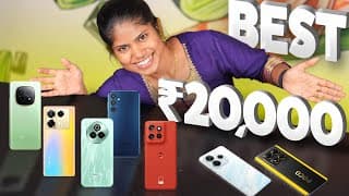 Top 5+ Best Smartphones Under Rs.20000 🤩 Tech Boss