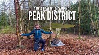 A Raw & Real Wild Camping Adventure In The Peak District