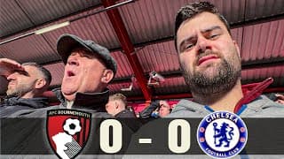 Delap Injured And More Points Dropped! 😩 | Bournemouth 0 - 0 Chelsea | Matchday Vlog (alex)