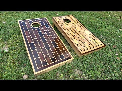 300 Year Old Wood Corn hole build