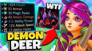 Demon Deer Lillia: Wore Crown + Gauntlet And Erased Them