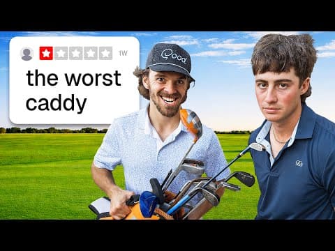 Can I Break 80 With An Awful Caddy?