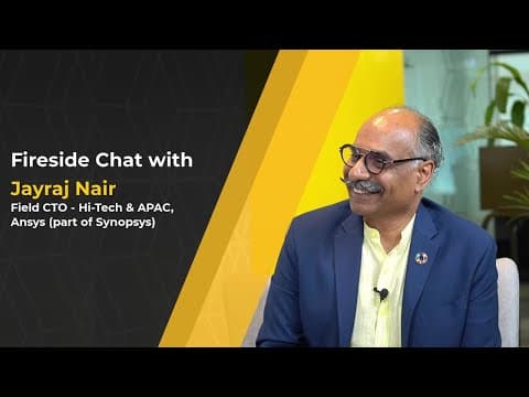 The Future Of Automotive: Ai, Autonomy & Simulation-driven Design | A Fireside Chat With Jayraj Nair