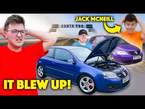 Bad News For The £500 Golf Gti! Ft. Racing Jack Mcneill At Santapod
