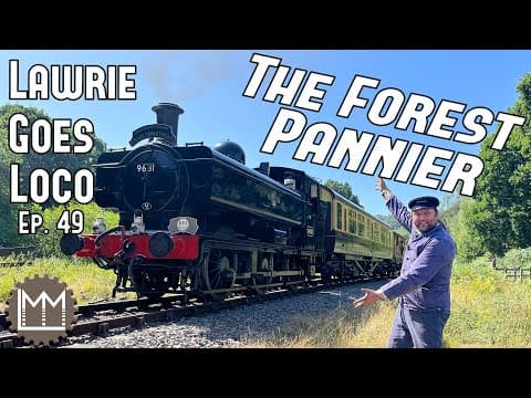 The Best Steam Engine I've Ever Driven? Western Perfection In The Forest Of Dean.