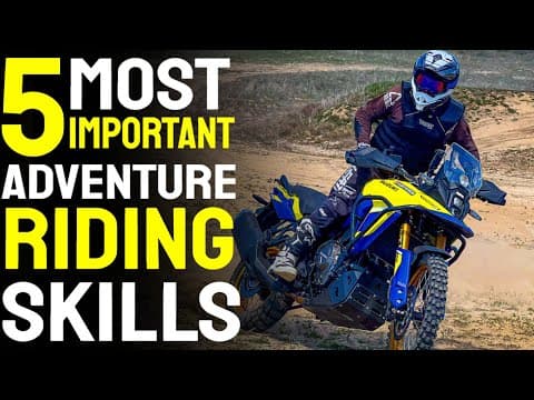 How To Ride Adventure Motorcycle - For Beginners