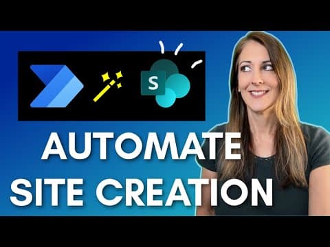 3 Ways To Automate Sharepoint Site Creation: Flow Tutorial With Demos