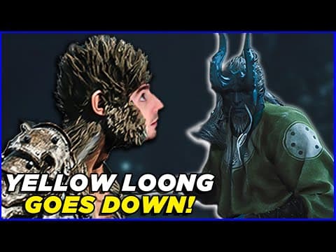 I Reached Level 100 Just To Beat Yellow Loong! (black Myth: Wukong Part 7)