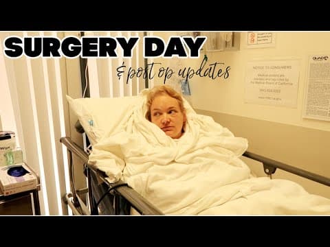 Tummy Tuck Surgery Day + Post Op Updates