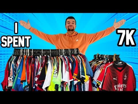 All The 172 Football Shirts I Bought In 2025!