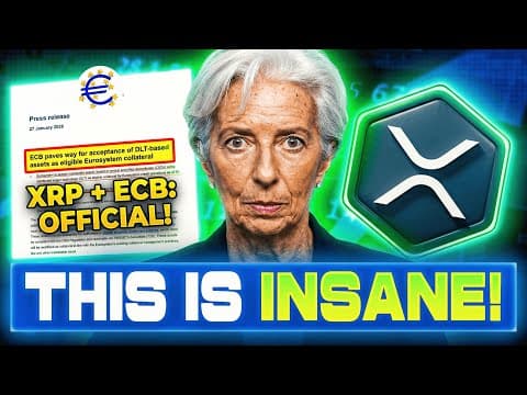 Xrp Holders Pay Attention! The Ecb Just Announced Something Insane!