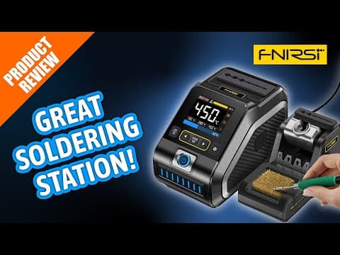 Fnirsi Dws-200 Soldering Station Product Review