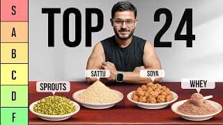24 Best To Worst Protein Foods 🇮🇳 (ranked By Science)