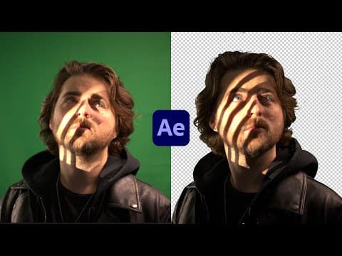 Green Screen Removal In Adobe After Effects