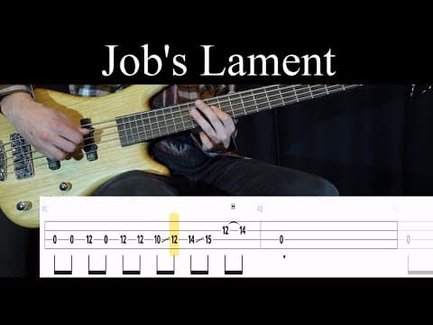Job's Lament (godspeed You! Black Emperor) - Bass Cover (with Tabs) By Leo Düzey