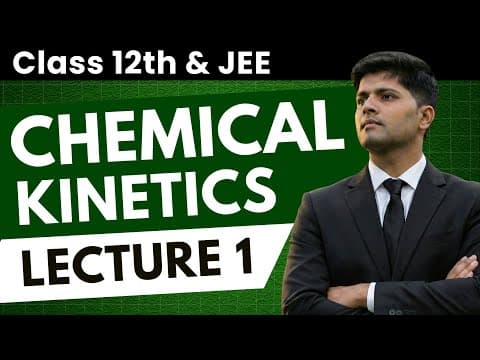 Chemical Kinetics - Rate Law, Order, Integrated Rate Law, Graphs | Jee Chemistry By Air 1| Lecture 1