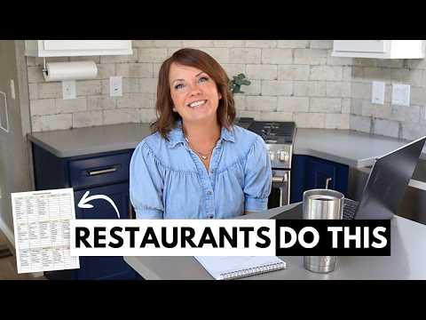 The Restaurant Secret That Solves Meal Planning