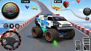 Monster Truck Mega Ramp Impossible Driver - Monster Truck Mega Ramp Racing - Android Gameplay