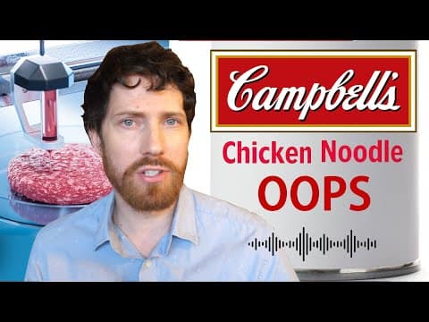 Leaked Recording: 3d Printed Meat In Campbell's Soup?