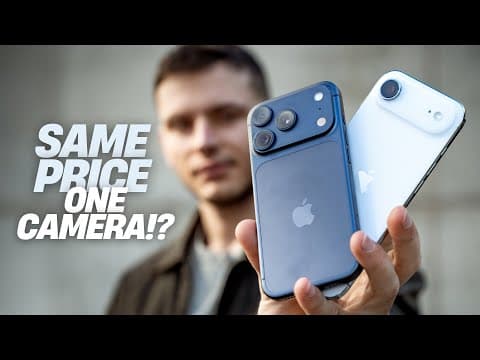 Iphone 17 Pro And Iphone Air - Hands-on Camera Test