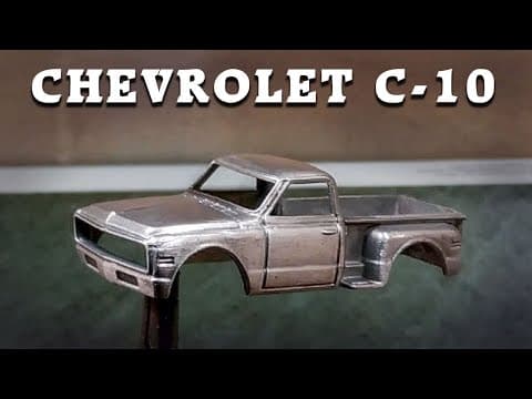 Custom Hot Wheels Chevy Truck - Spicy Paint Edition