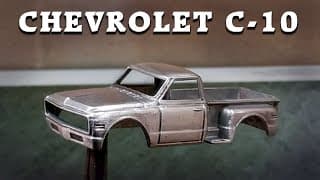 Custom Hot Wheels Chevy Truck - Spicy Paint Edition