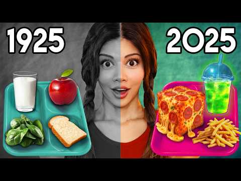 Eating 100 Years Of School Lunches!