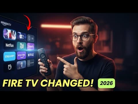 🔥fire Tv Just Changed Forever! Biggest Fire Stick Update In 5 Years🔥