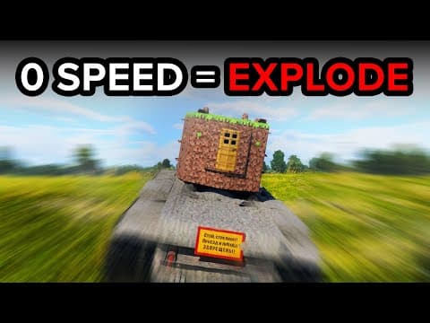 War Thunder But Stopping Makes Me Die